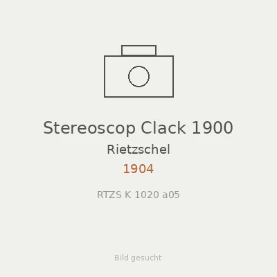 Stereoscop Clack 1900