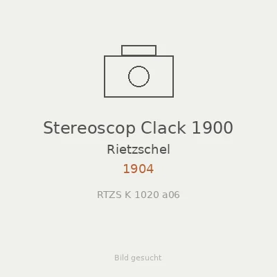 Stereoscop Clack 1900
