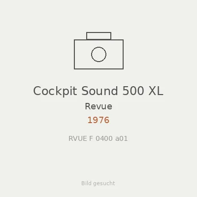 Cockpit Sound 500 XL