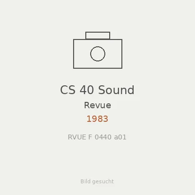 CS 40 Sound