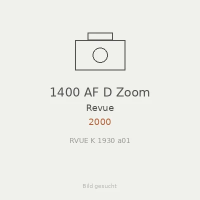 1400 AF D Zoom