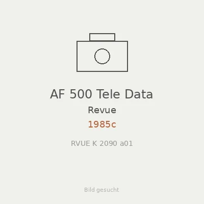 AF 500 Tele Data
