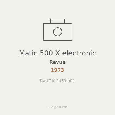 Matic 500 X electronic