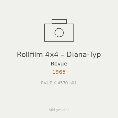 Rollfilm 4x4 – Diana-Typ