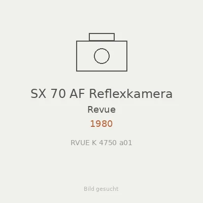SX 70 AF Reflexkamera