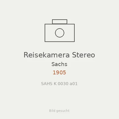 Reisekamera Stereo
