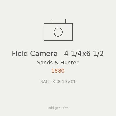 Field Camera   4 1/4x6 1/2