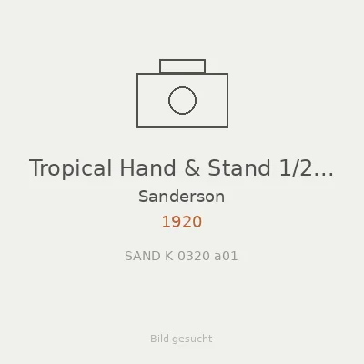 Tropical Hand & Stand 1/2 Pl.