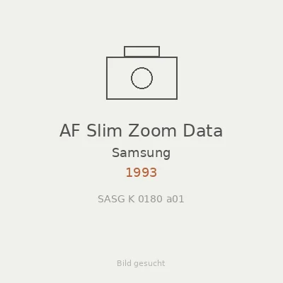 AF Slim Zoom Data