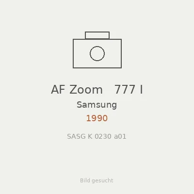AF Zoom   777 I