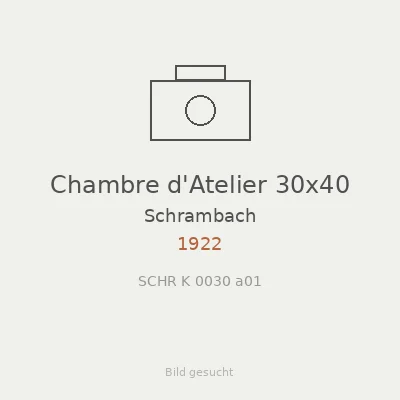 Chambre d'Atelier 30x40