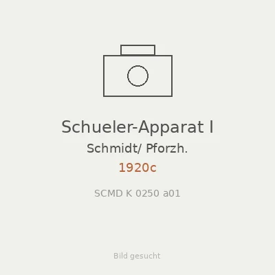 Schueler-Apparat I