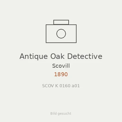 Antique Oak Detective