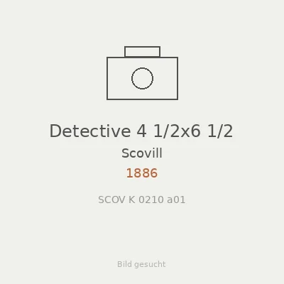 Detective 4 1/2x6 1/2