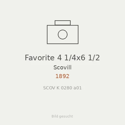 Favorite 4 1/4x6 1/2