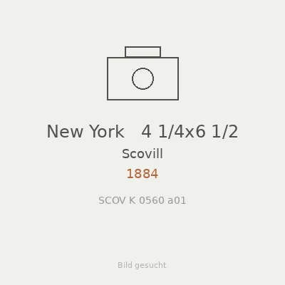 New York   4 1/4x6 1/2