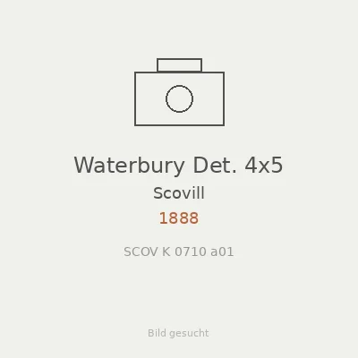 Waterbury Det. 4x5