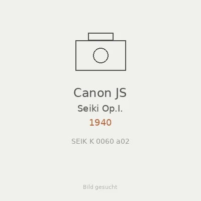 Canon JS