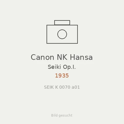 Canon NK Hansa