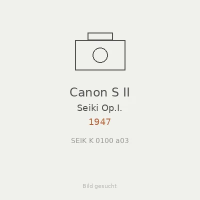 Canon S II