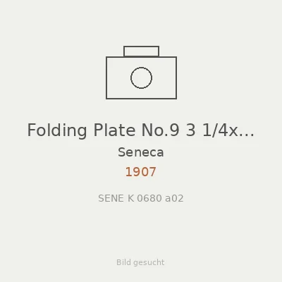 Folding Plate No.9 3 1/4x4 1/4