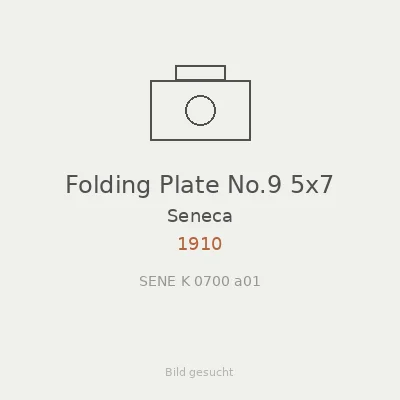 Folding Plate No.9 5x7