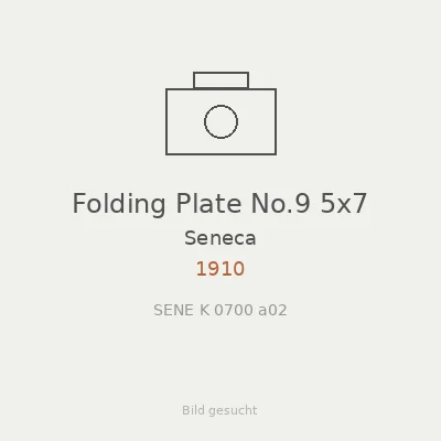 Folding Plate No.9 5x7