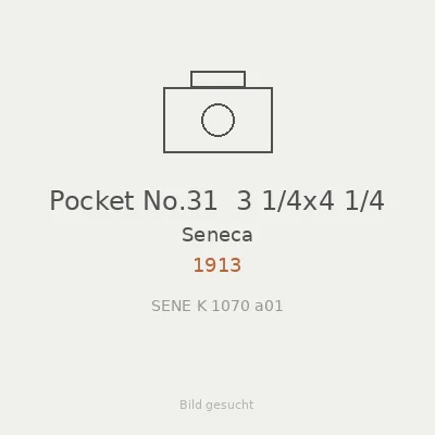 Pocket No.31  3 1/4x4 1/4