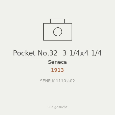 Pocket No.32  3 1/4x4 1/4