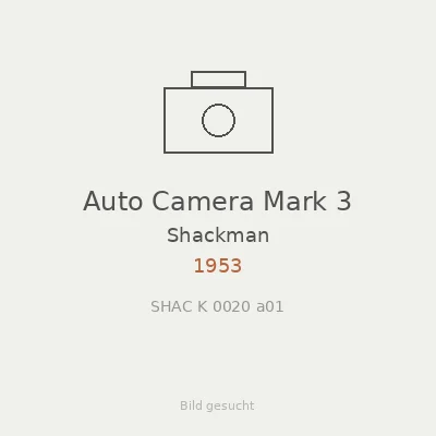 Auto Camera Mark 3
