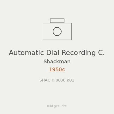 Automatic Dial Recording C.