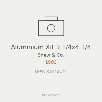 Aluminium Xit 3 1/4x4 1/4