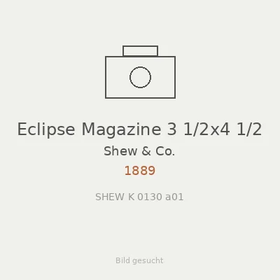 Eclipse Magazine 3 1/2x4 1/2