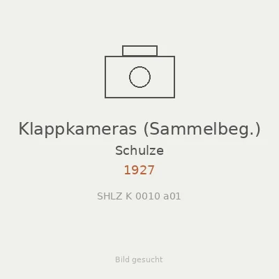 Klappkameras (Sammelbeg.)