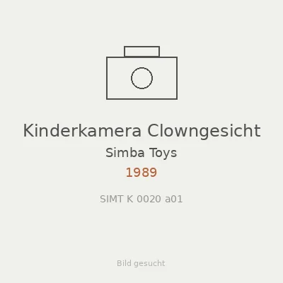 Kinderkamera Clowngesicht