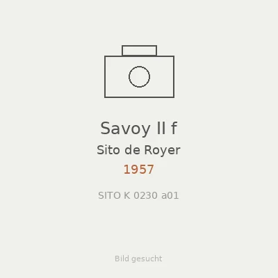 Savoy II f