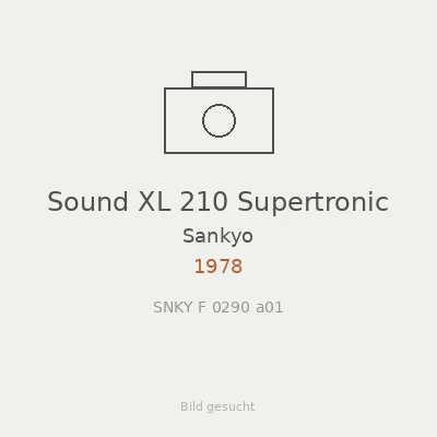 Sound XL 210 Supertronic