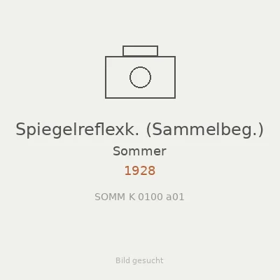 Spiegelreflexk. (Sammelbeg.)