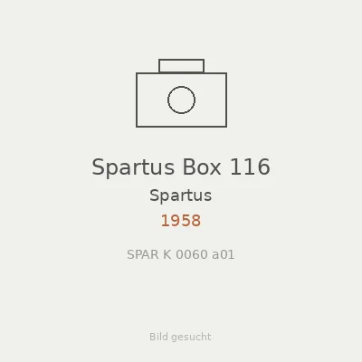 Spartus Box 116
