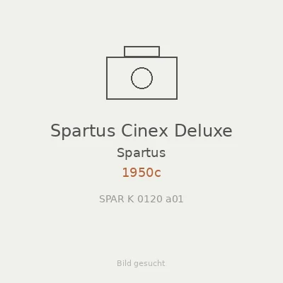 Spartus Cinex Deluxe