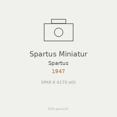 Spartus Miniatur