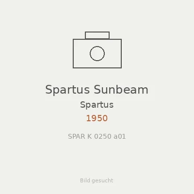 Spartus Sunbeam