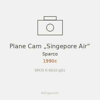 Plane Cam „Singepore Air“