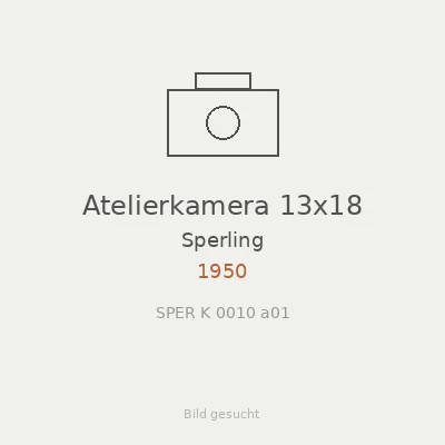 Atelierkamera 13x18