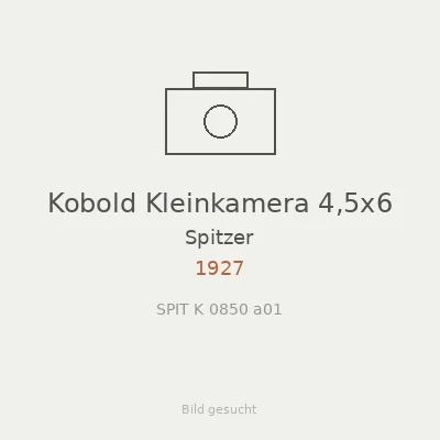 Kobold Kleinkamera 4,5x6