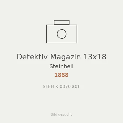 Detektiv Magazin 13x18