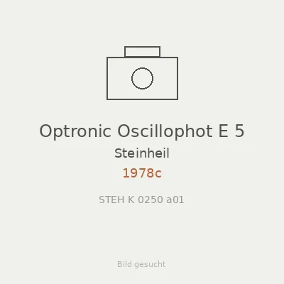 Optronic Oscillophot E 5