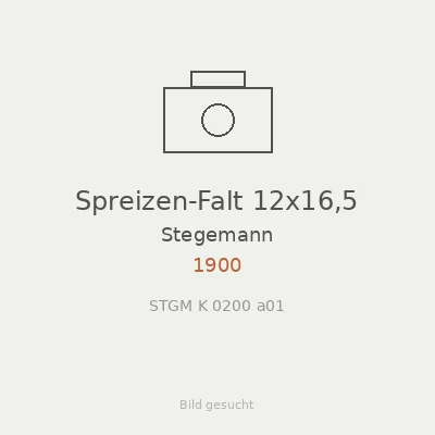 Spreizen-Falt 12x16,5