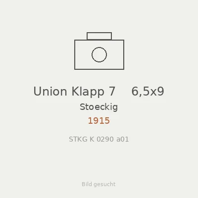 Union Klapp 7    6,5x9