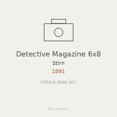 Detective Magazine 6x8
